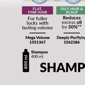 Shampoo at AVON