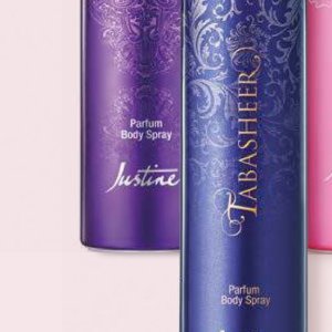 Body spray at Justine