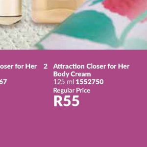 Body cream at AVON