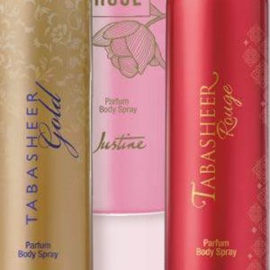 Body spray at Justine