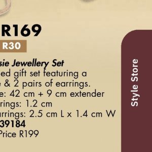Earrings at Justine