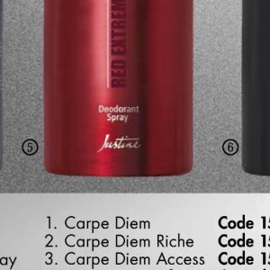 Deodorant at Justine
