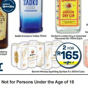 Vodka at Pick n Pay Hyper