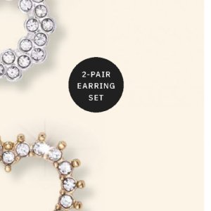 Earrings at Justine