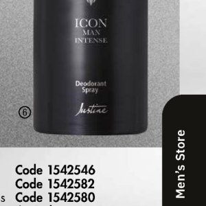 Deodorant at Justine
