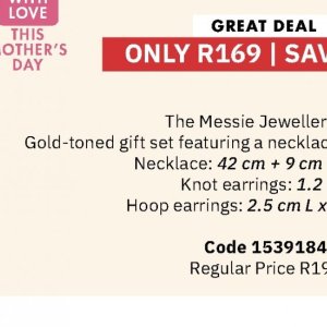 Gift set at Justine
