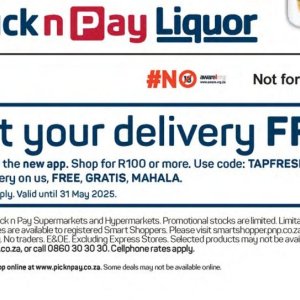 Smartphone at Pick n Pay Hyper