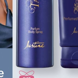 Body spray at Justine