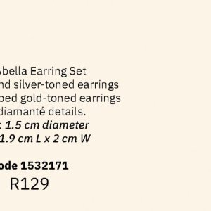 Earrings at Justine