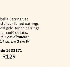 Earrings at Justine