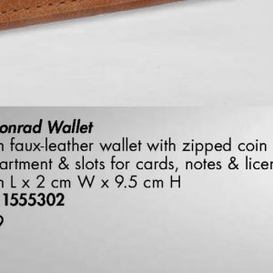 Wallets at Justine