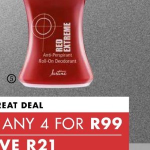Deodorant at Justine