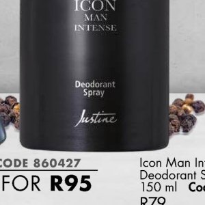 Deodorant at Justine