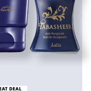 Deodorant at Justine