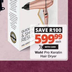 Blow dryer at Checkers