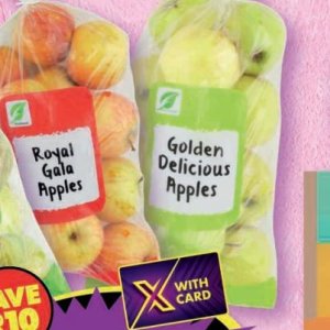 Apples at Shoprite