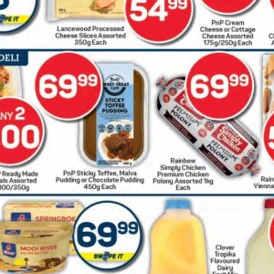 Pudding at Pick n Pay Hyper