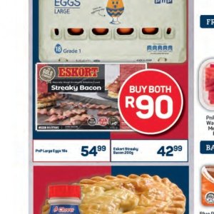 Bacon at Pick n Pay Hyper
