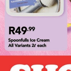 Ice cream at Shoprite