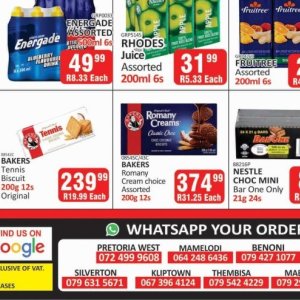 Biscuits at Kit Kat Cash&Carry