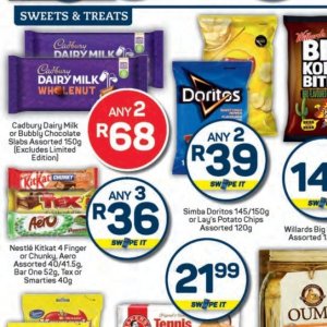 Chocolate at Pick n Pay Hyper