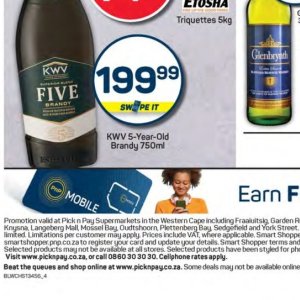 Brandy at Pick n Pay Hyper