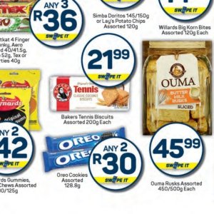 Biscuits at Pick n Pay Hyper
