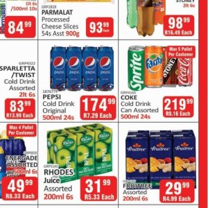 Fizzy drink at Kit Kat Cash&Carry