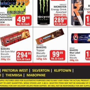 Biscuits at Kit Kat Cash&Carry