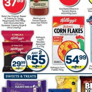 Kellogg's at Pick n Pay Hyper