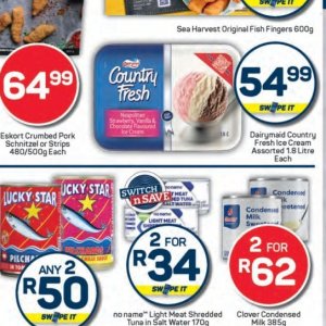 Ice cream at Pick n Pay Hyper