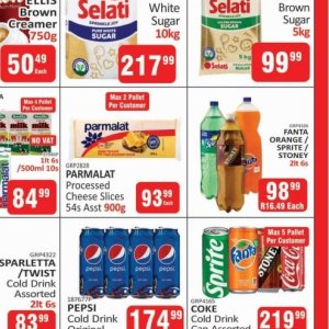 Fizzy drink at Kit Kat Cash&Carry