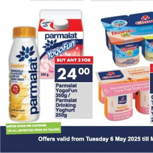 Yoghurt at President Hyper