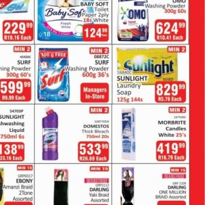 Soap at Kit Kat Cash&Carry