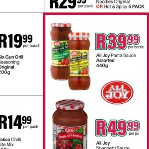 Pasta at Take n Pay