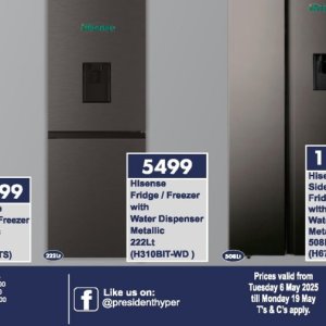 Refrigerator at President Hyper
