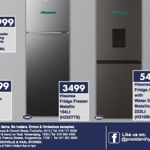 Refrigerator at President Hyper