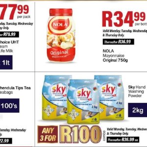 Mayonnaise at Take n Pay