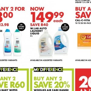 Liquid at Woolworths