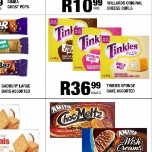 Chocolate at Take n Pay
