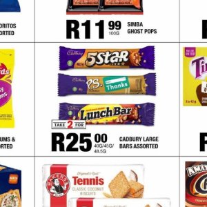 Chocolate at Take n Pay