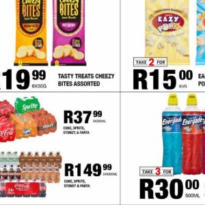 Fizzy drink at Take n Pay