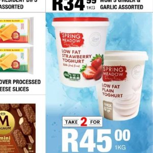 Yoghurt at Take n Pay