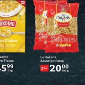 Pasta at Oxford freshmarket