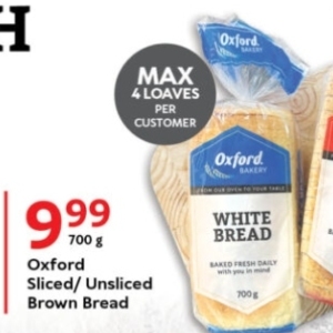 Bread at Oxford freshmarket