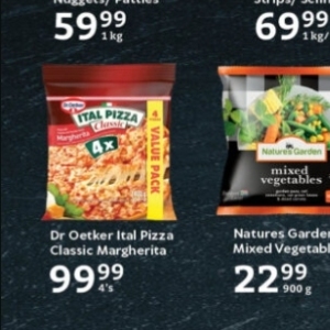 Pizza at Oxford freshmarket