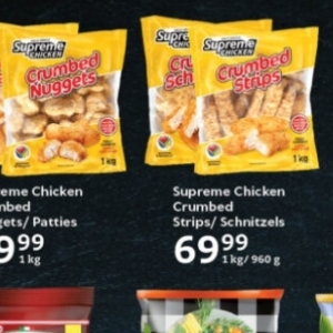 Schnitzel at Oxford freshmarket