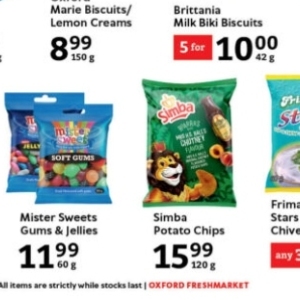 Chips at Oxford freshmarket