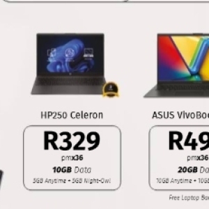 Laptop asus  at Vodacom4U