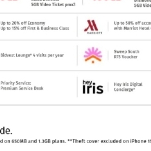 Iphone at Vodacom4U
